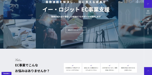 イー・ロジット_HPキャプチャ